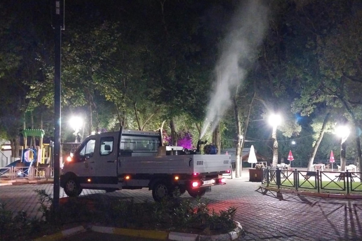 Büyükşehir haşereyle mücadelesini sürdürüyor