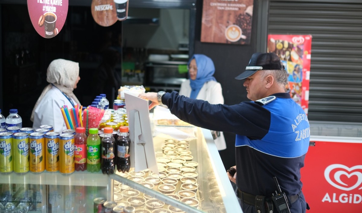 ALTIEYLÜL BELEDİYESİ’NDEN OKUL KANTİNLERİNE DENETİM