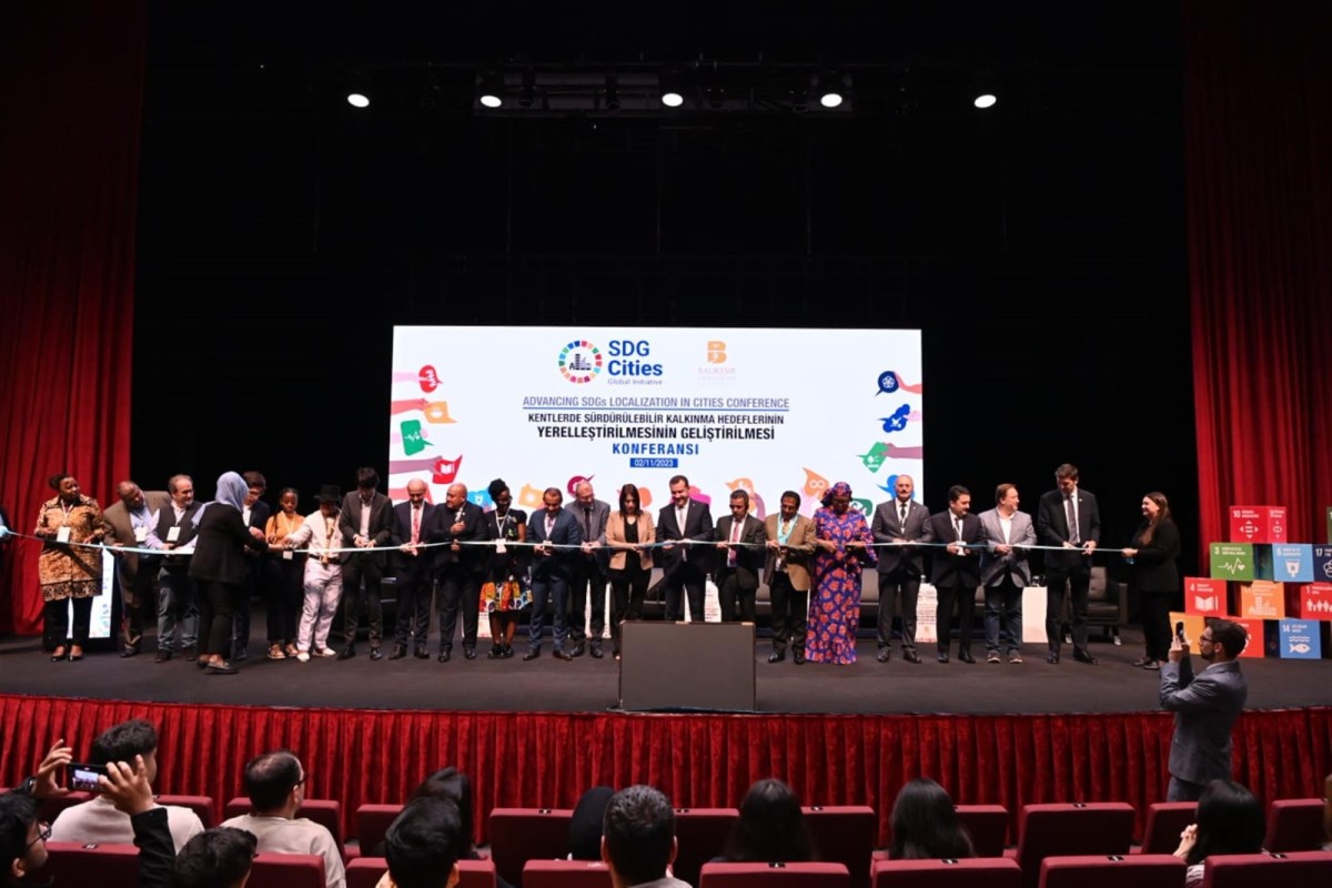 ‘Sürdürülebilir Kalkınma Hedefleri Şehirler Ağı Türkiye Ofisi’ Balıkesir’de açıldı