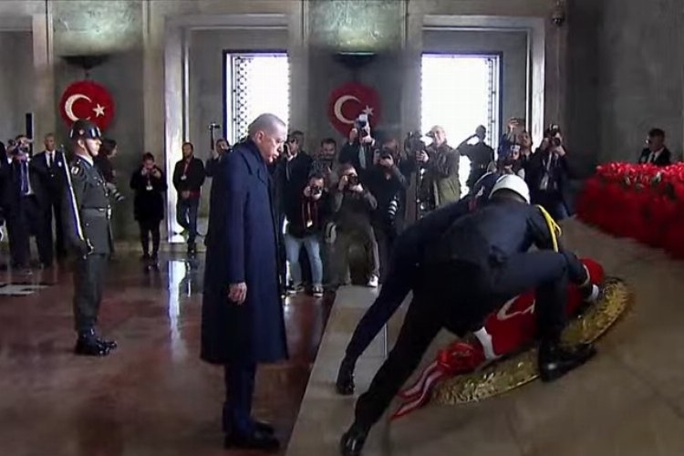 Devlet Erkanı Anıtkabir'de Bir Araya Geldi