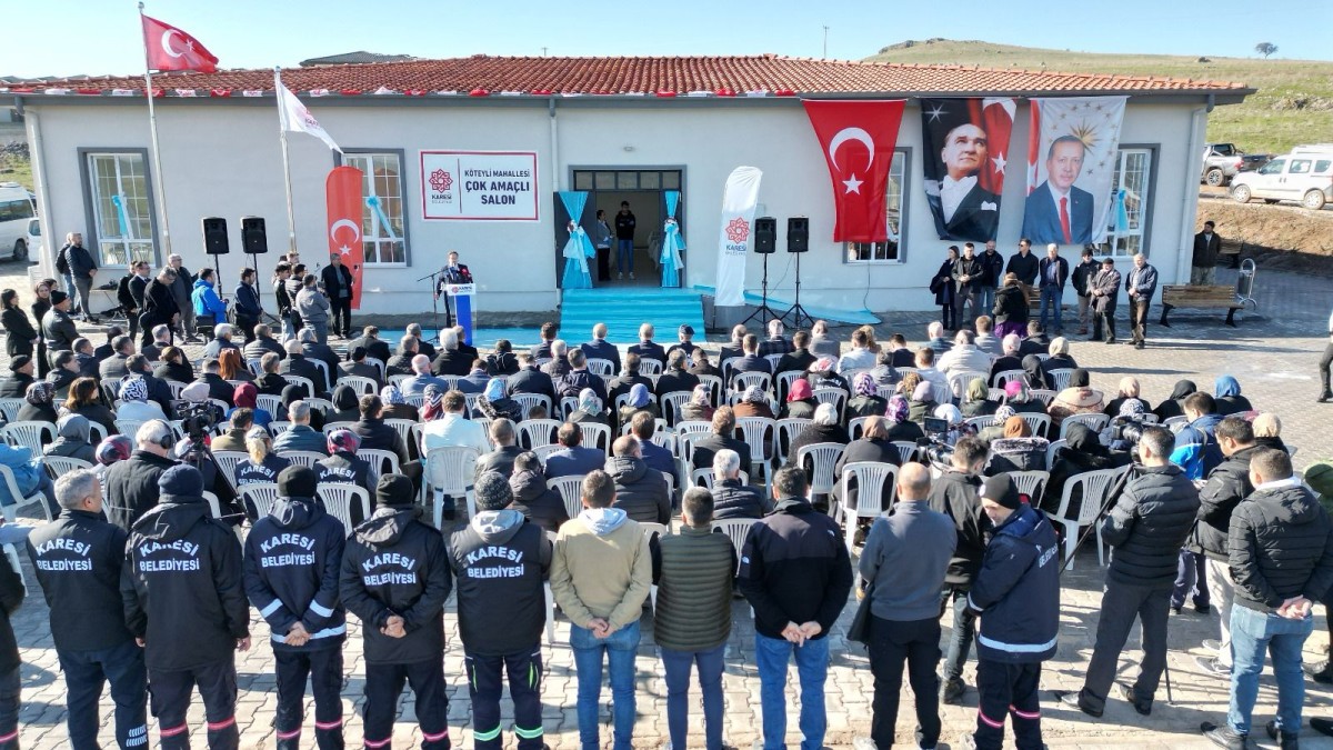 KÖTEYLİ KÖY KONAĞI AÇILDI