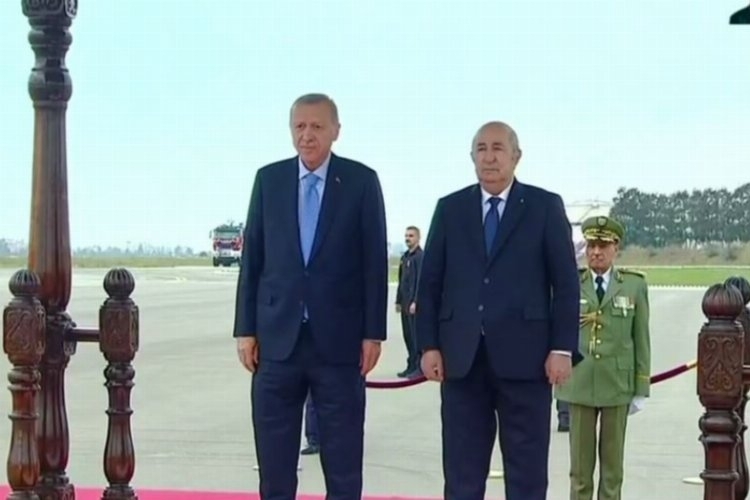 Cumhurbaşkanı Erdoğan, Cezayir Ziyaretinde: İki Ülke Arasında İşbirliği Görüşmeleri Yapıldı