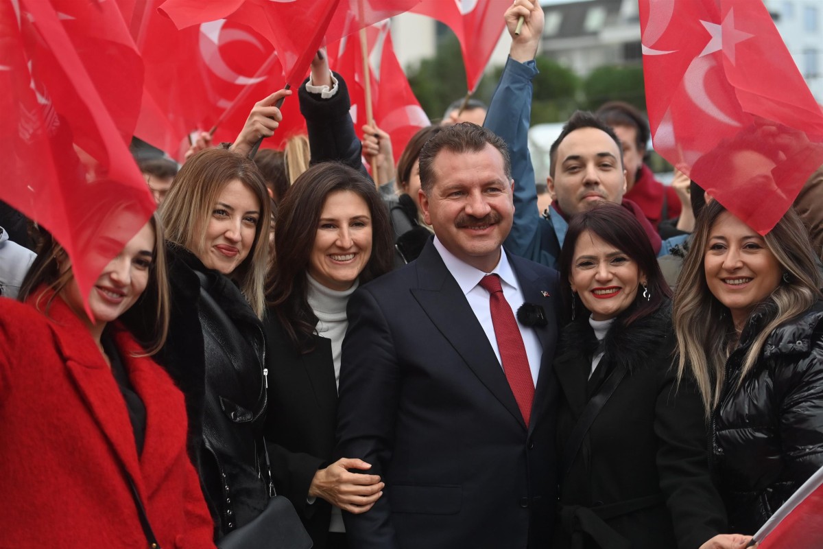 Yücel Yılmaz'dan adaylık mitingi