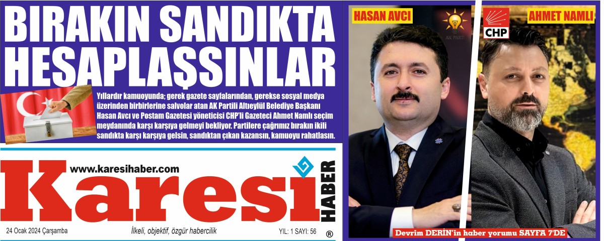 Bırakın sandıkta hesaplaşsınlar