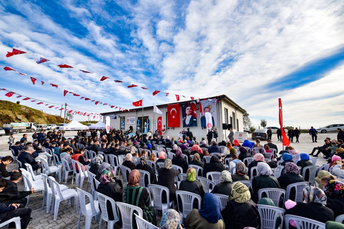 KARESİ BELEDİYESİ KIRSAL MAHALLELERE DEĞER KATIYOR
