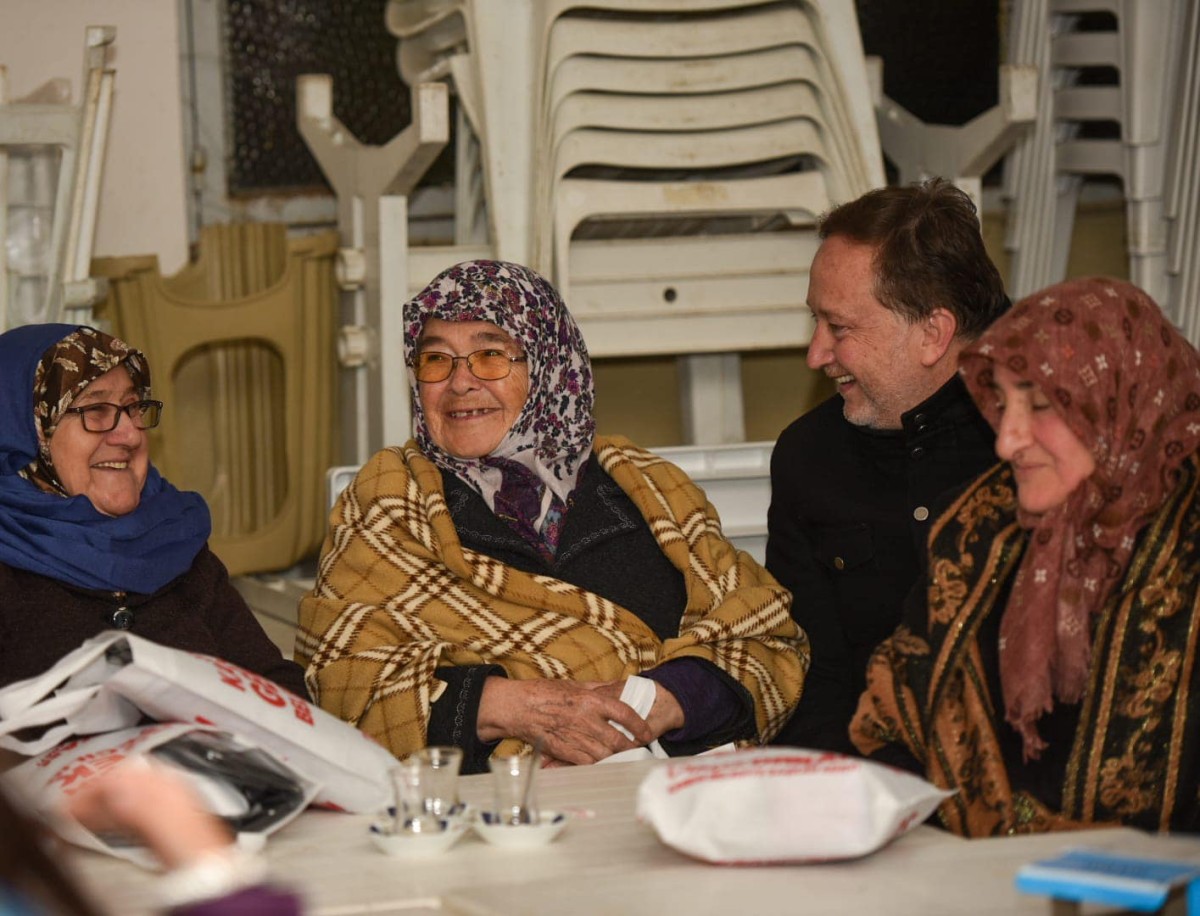 BAŞKAN ORKAN GÖNÜLLERE GİRİYOR
