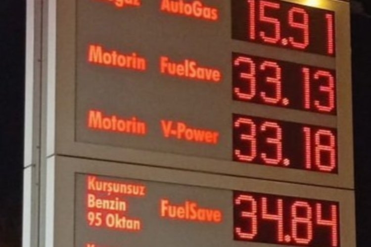 Akaryakıt İstasyonlarındaki Fiyat Tabelalarında 'İletişim Bilgileri' Yer Alacak
