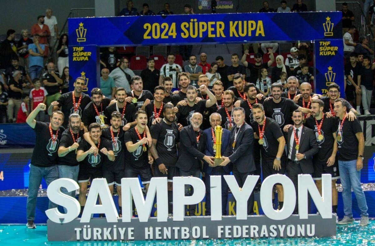Hentbol 2024 Erkekler Süper Kupası'nda Şampiyon Beşiktaş