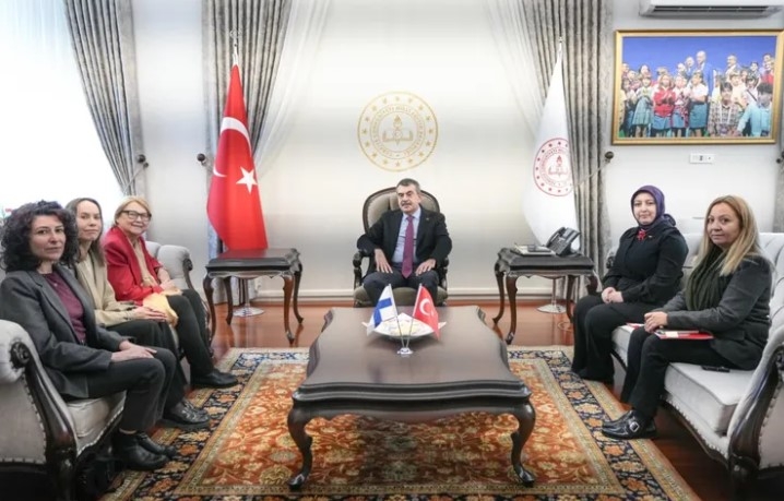 Bakan Tekin, Üç Ülkenin Büyükelçilerini Kabul Etti
