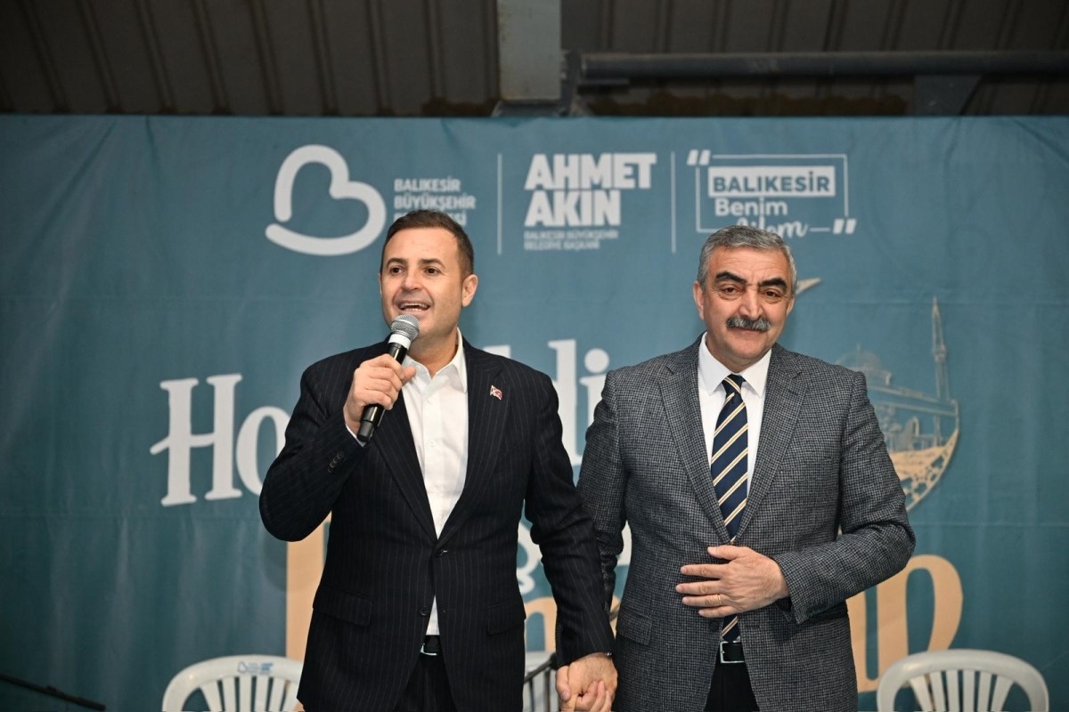 Başkan Akın, Balyalılarla Ramazan İftarında Buluştu